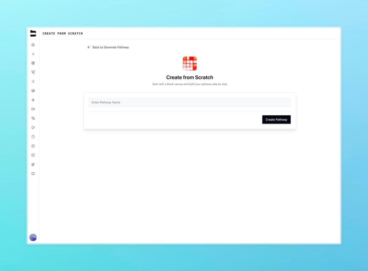 New Pathway Generation Dashboard — screenshot 3
