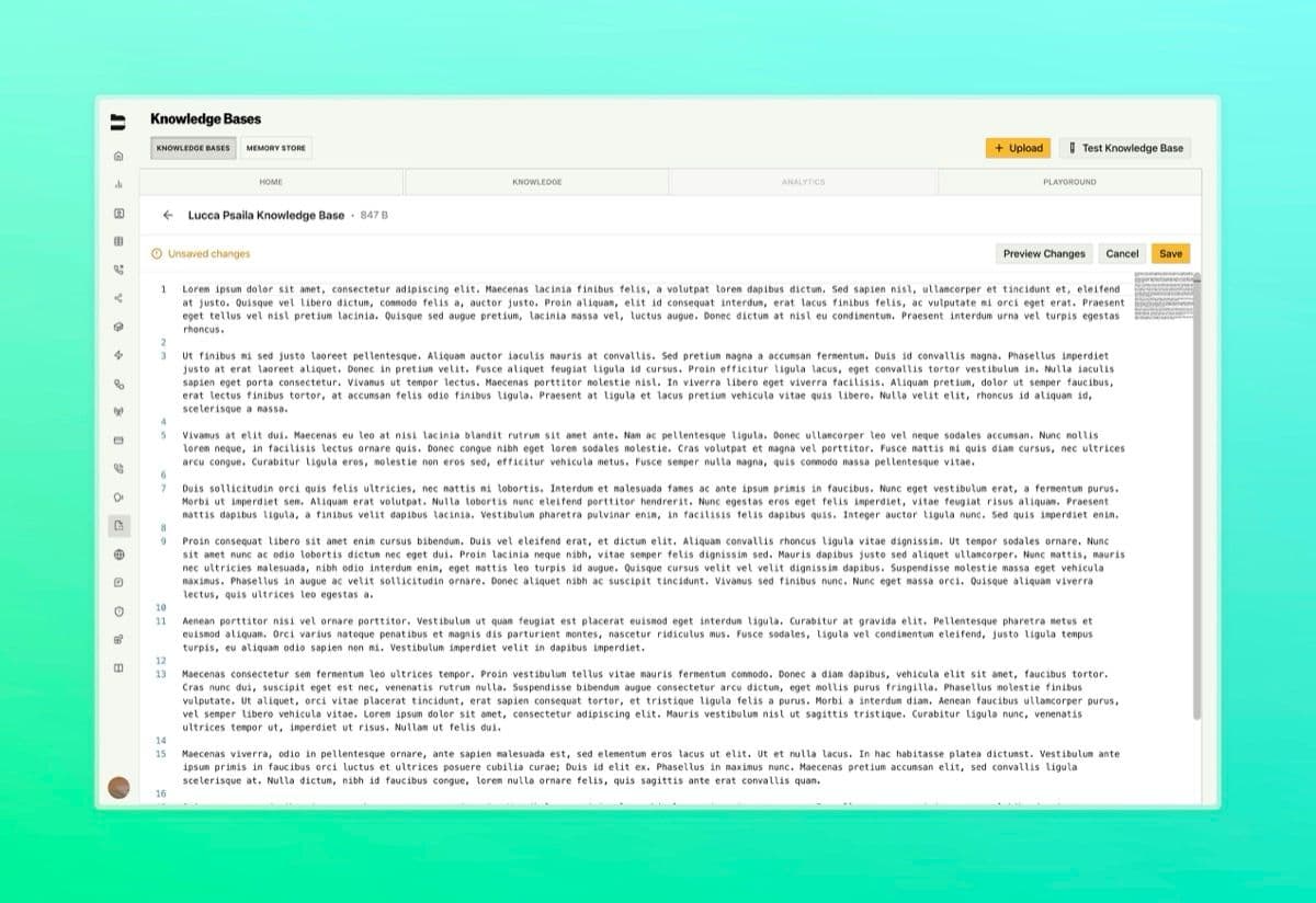 Knowledge Base Editing — screenshot 1
