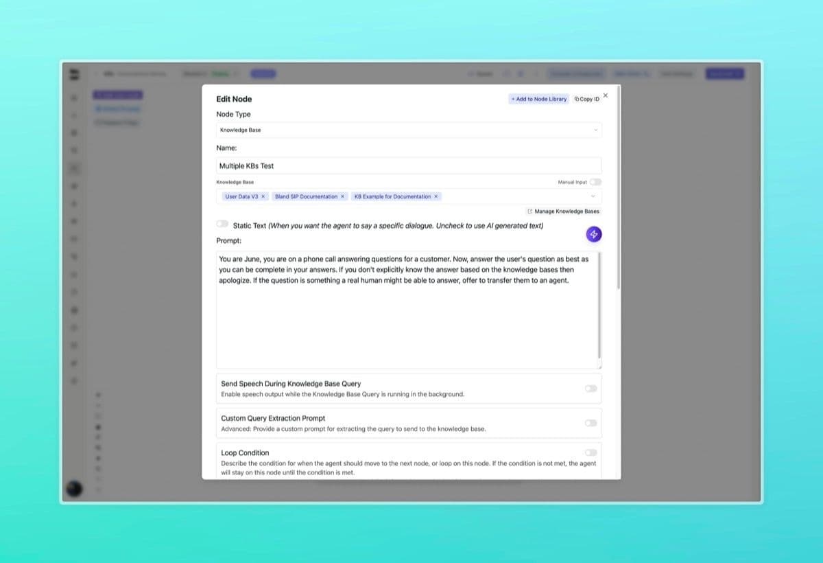 Multiple Knowledge Bases — screenshot 1