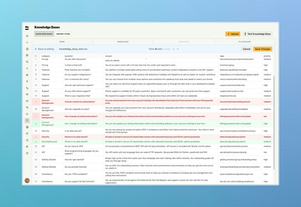 Knowledge Base Editing — screenshot 4