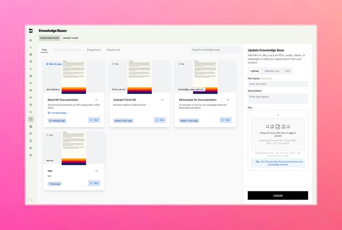 Knowledge Base Overhaul — screenshot 1